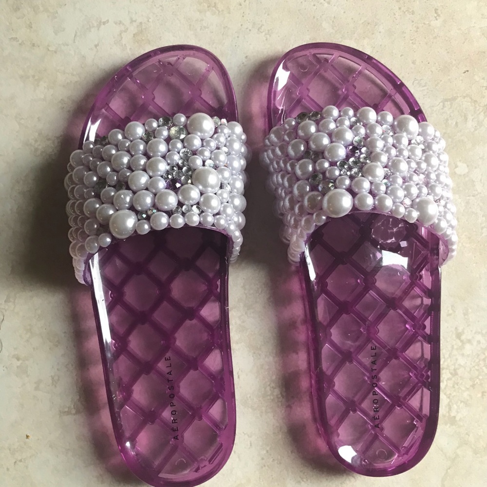 Aeropostale Slides (custom) *NEW